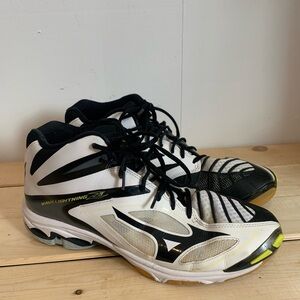 Mizuno Wave Lightning Z3 Men’s Running Shoes - White/Black-Size 12